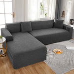 Super Stretch Sectional Geometrical Sofa Cover