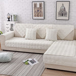 Velvet Sectional Sofa Covers , Furniture Protector