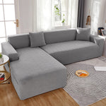 Super Stretch Sectional Geometrical Sofa Cover