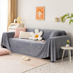 Shaggy Fluffy Couch Cover, Sofa Cover for Pets, Kids,  Soft Blanket Couch Cover