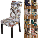 Pattern Stretch Dining Chair Covers, Chair Slipcover