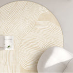Living Room Round Area Rugs