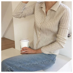 Merino Wool Ladies Cardigan Sweater