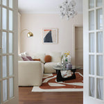 Modern Minimalist Line Living Room Rug