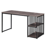 Home Office Computer Desk, 55 Inch Writing Desk