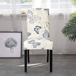 Pattern Stretch Dining Chair Covers, Chair Slipcover