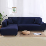 Velvet Stretch Sofa Slipcover, Soft Anti-Slip