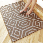 Washable Indoor Doormat , Outdoor Resist Dirt Rugs