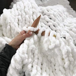 Chunky Knit Blanket