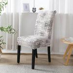 Pattern Stretch Dining Chair Covers, Chair Slipcover