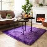 Faux Fur Area Rug - Home Decor