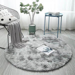 Round fur Carpet | Fluffy Area Rug