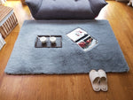 Faux Fur Carpet | Fluffy Area Rug | Gradient color blanket