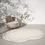 Minimalist Black And Beige Line Irregular Rugs,Soft Home Decor Floor Rugs