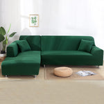 Velvet Stretch Sofa Slipcover, Soft Anti-Slip
