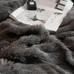 Faux Fur Velvet Duvet Cover- King , Queen , Twin