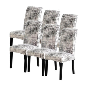 Pattern Stretch Dining Chair Covers, Chair Slipcover
