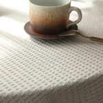 Round Table Cloth, Linen Cotton Tablecloth