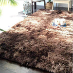 Faux Fur Carpet | Fluffy Area Rug | Gradient color blanket