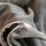 Faux Fur Velvet Duvet Cover- King , Queen , Twin