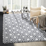 Area Rugs - Shaggy Patterned Fluffy Carpets - Fuzzy Mats