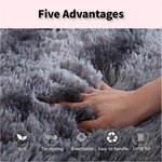 Round fur Carpet | Fluffy Area Rug