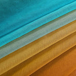 Faux Linen Ombre Sheer Curtains, 2 panels
