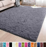 Indoor Area Rugs - Fluffy Living Room Carpets
