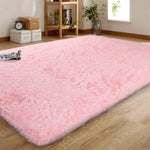 Fluffy Soft Room Area Rug - Indoor Home Living Room Floor Carpet