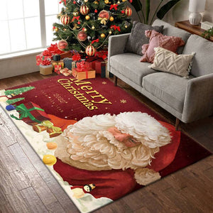 Soft Touch Shag Area Rug- Christmas Decorate