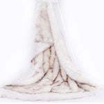 Long Hair Faux Fur Throw Blanket
