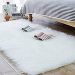 Faux Fur Area Rug - Home Decor