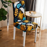Pattern Stretch Dining Chair Covers, Chair Slipcover