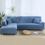 Velvet Stretch Sofa Slipcover, Soft Anti-Slip