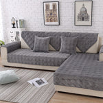 Velvet Sectional Sofa Covers , Furniture Protector