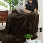 Faux Fur Blanket | Fuzzy Shaggy Blanket