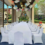Stretch Spandex Chair Cover for Wedding Party Dining Banquet Event