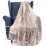 Bohemian Cotton Throw Blanket