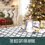 Area Rugs - Shaggy Patterned Fluffy Carpets - Fuzzy Mats