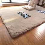Faux Fur Carpet | Fluffy Area Rug | Gradient color blanket