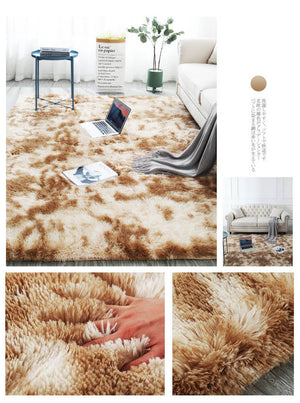 Round fur Carpet | Fluffy Area Rug