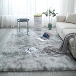 Faux Fur Carpet | Fluffy Area Rug | Gradient color blanket