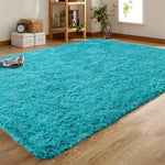 Fluffy Soft Room Area Rug - Indoor Home Living Room Floor Carpet