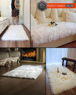 Faux Fur Area Rug - Home Decor
