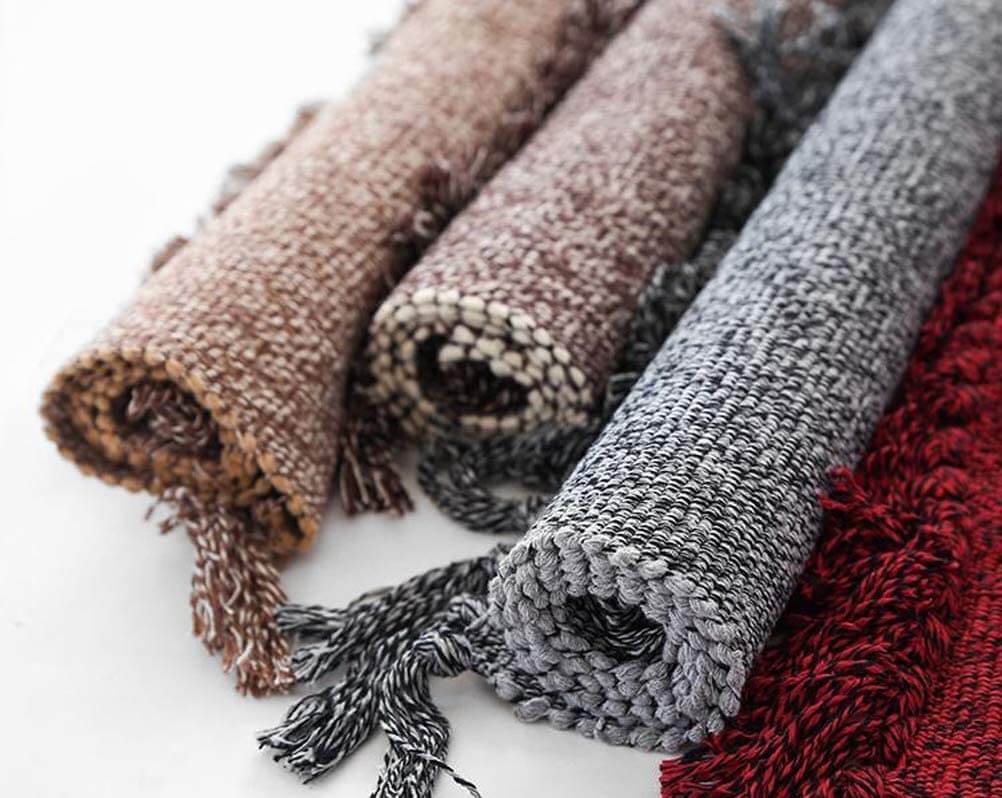 Shabby Rags Woven Cotton Area Rug , Floor Mat , Shabby Rag Throw Rug – sweaterpicks