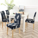 Pattern Stretch Dining Chair Covers, Chair Slipcover