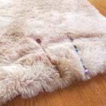 Faux Fur Carpet | Fluffy Area Rug | Gradient color blanket