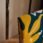 Pattern Stretch Dining Chair Covers, Chair Slipcover