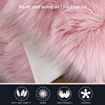 Faux Fur Area Rug - Home Decor