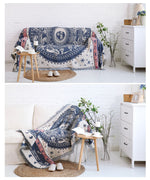 Bohemian Style Blanket | Chair Sofa Cover